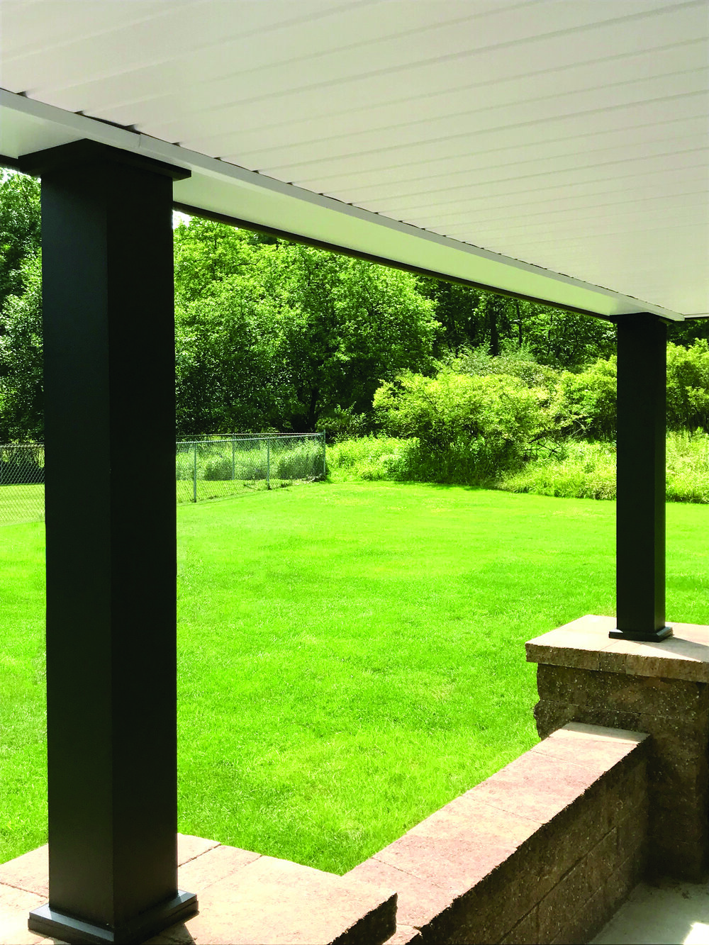 Aluminum Sentinel Structural Porch Post