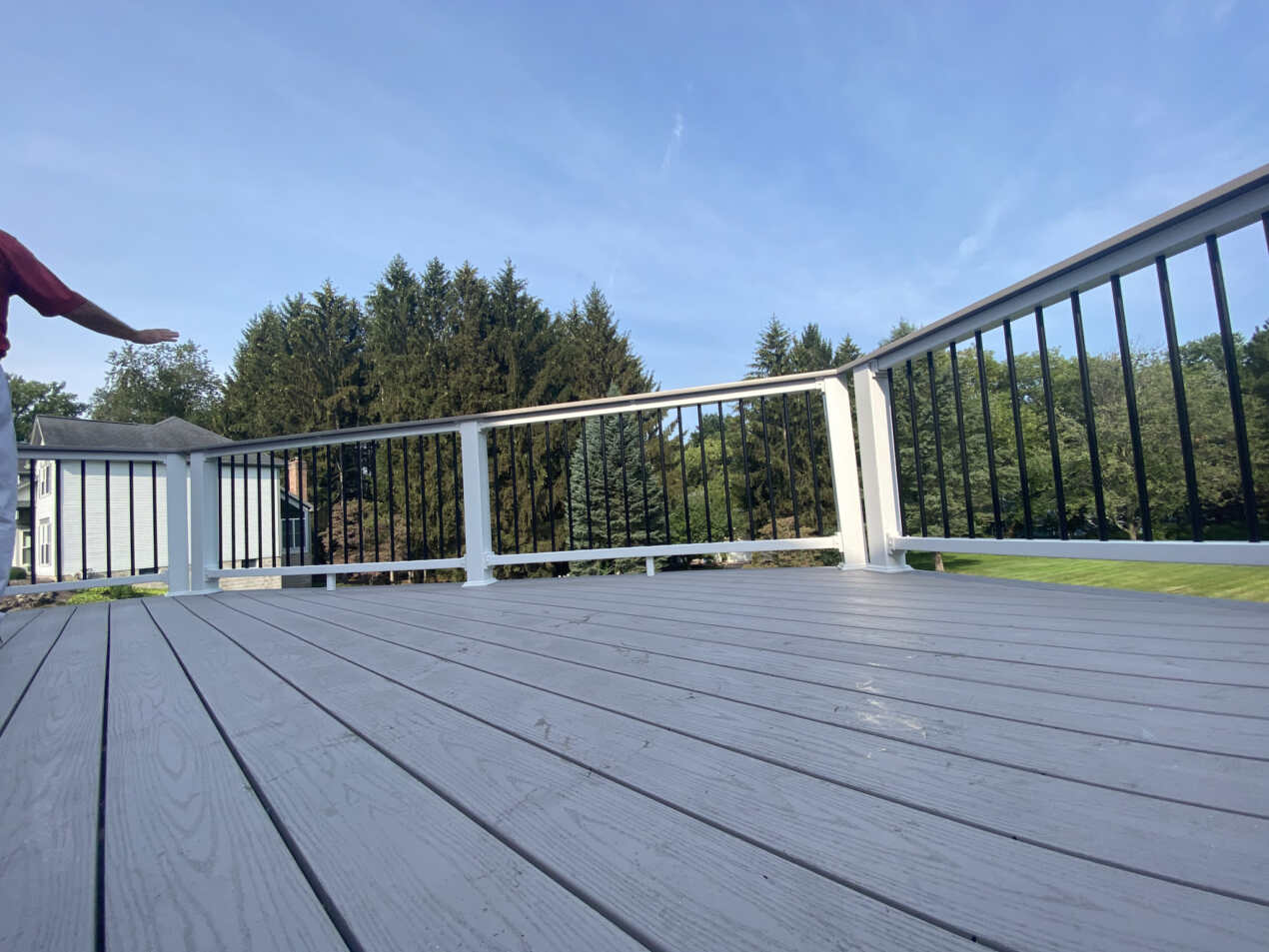 White Biscayne Vinyl Pool Fence with Gate