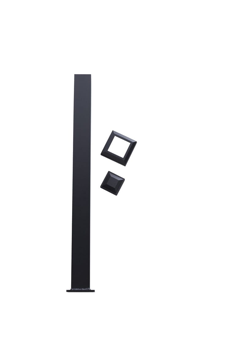 Aluminum Post Kit With Cap & Collar