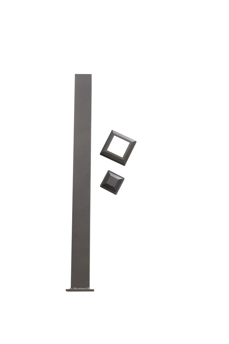 Aluminum Post Kit With Cap & Collar