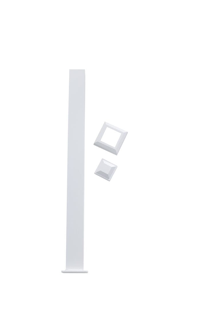 Aluminum Post Kit With Cap & Collar