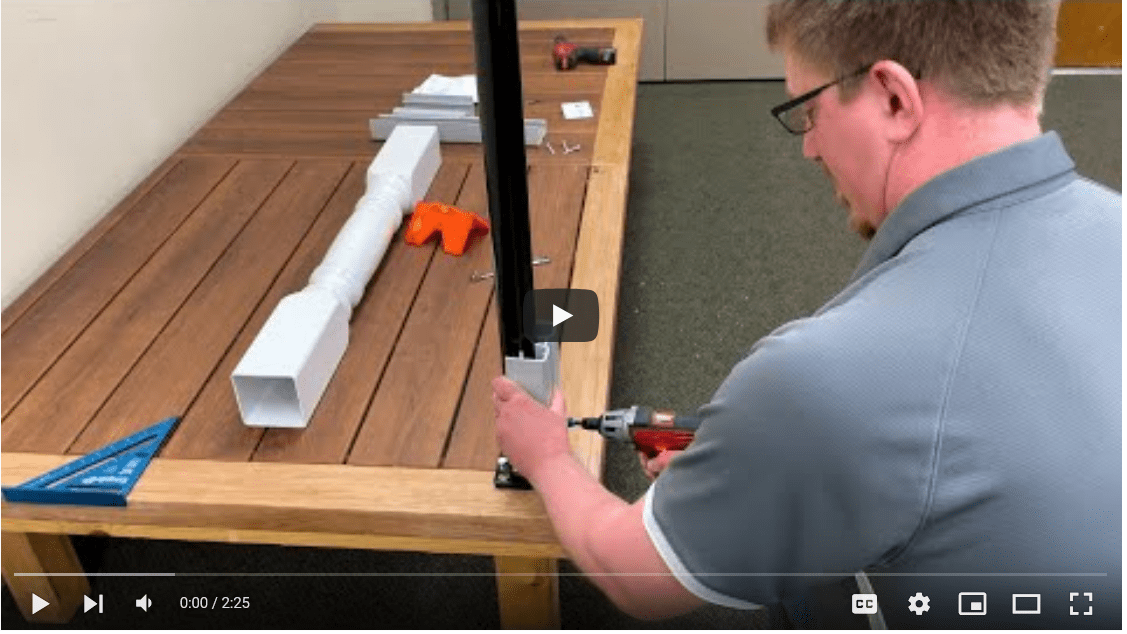 Newel Post Installation