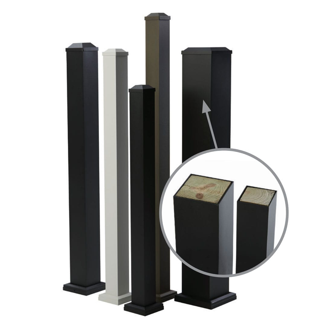 Aluminum Post Sleeves