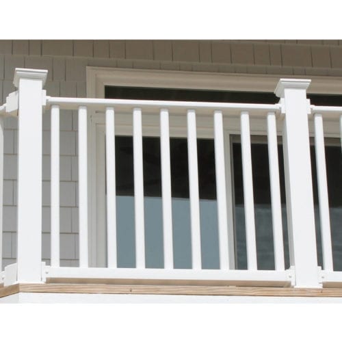 Porch Railing Kit Installed